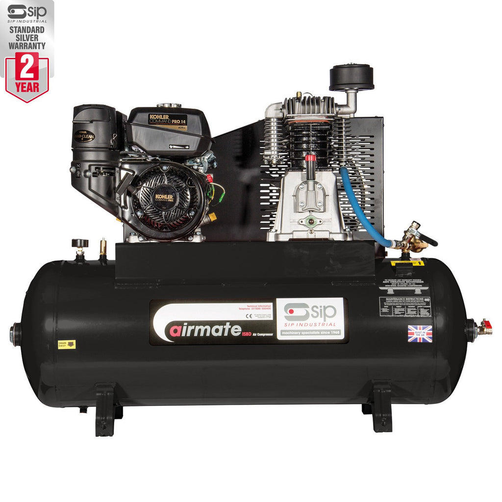 SIP ISKP7/150 Industrial Petrol Compressor