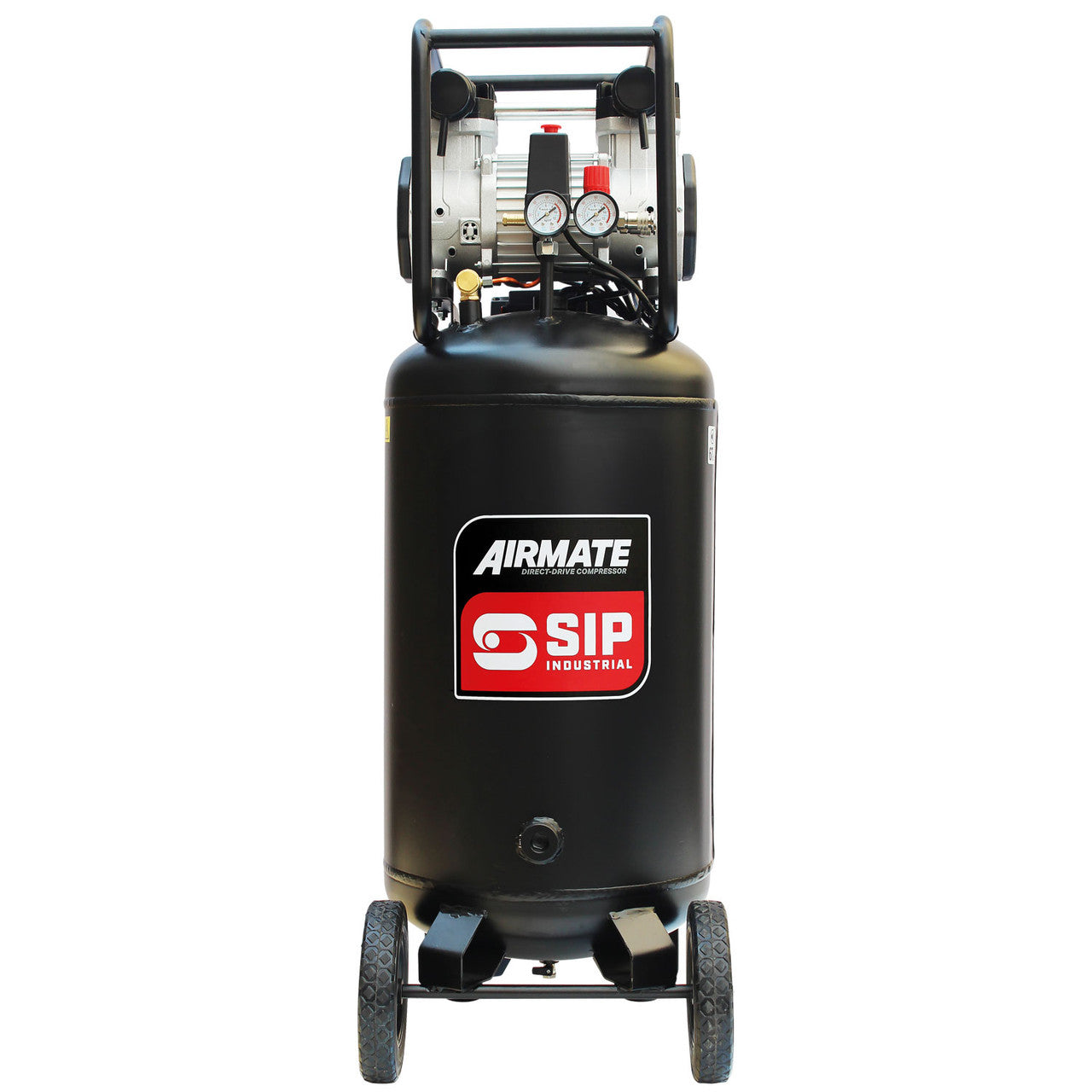 SIP DD 3hp 100ltr Low Noise Oil-Free Vertical Compressor
