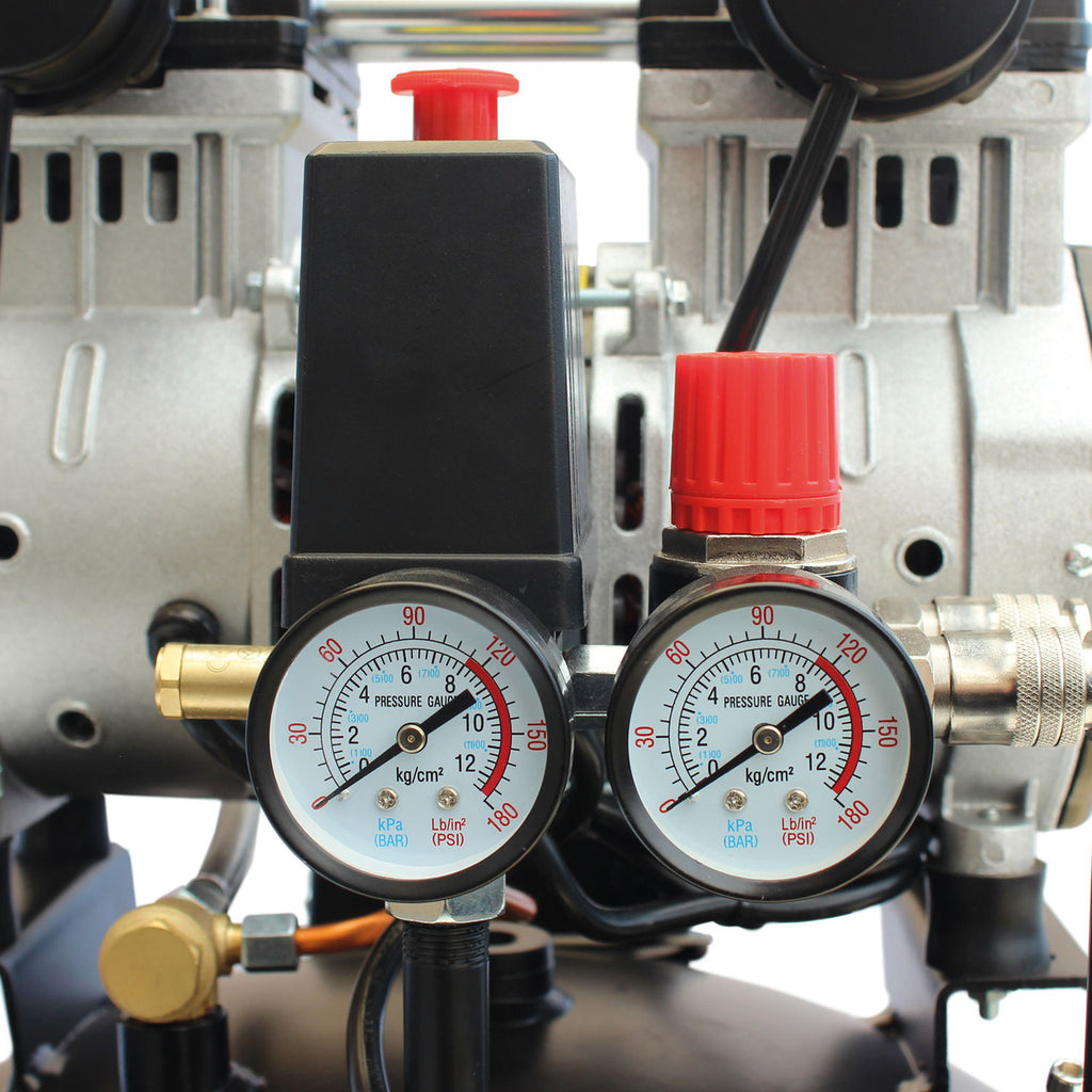 SIP DD 3hp 100ltr Low Noise Oil-Free Vertical Compressor