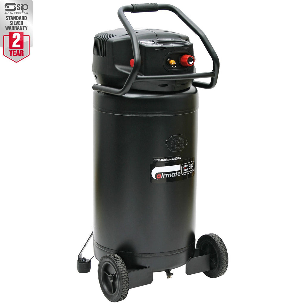 SIP V300/100 100ltr Vertical Direct Drive Compressor