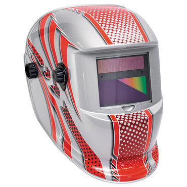 GYS LCD Venus 9/13G True Colour Welding Helmet - Red