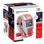 GYS LCD Venus 9/13G True Colour Welding Helmet - Red