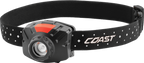 Coast Rechargeable Wide Angle Head Torch - Black