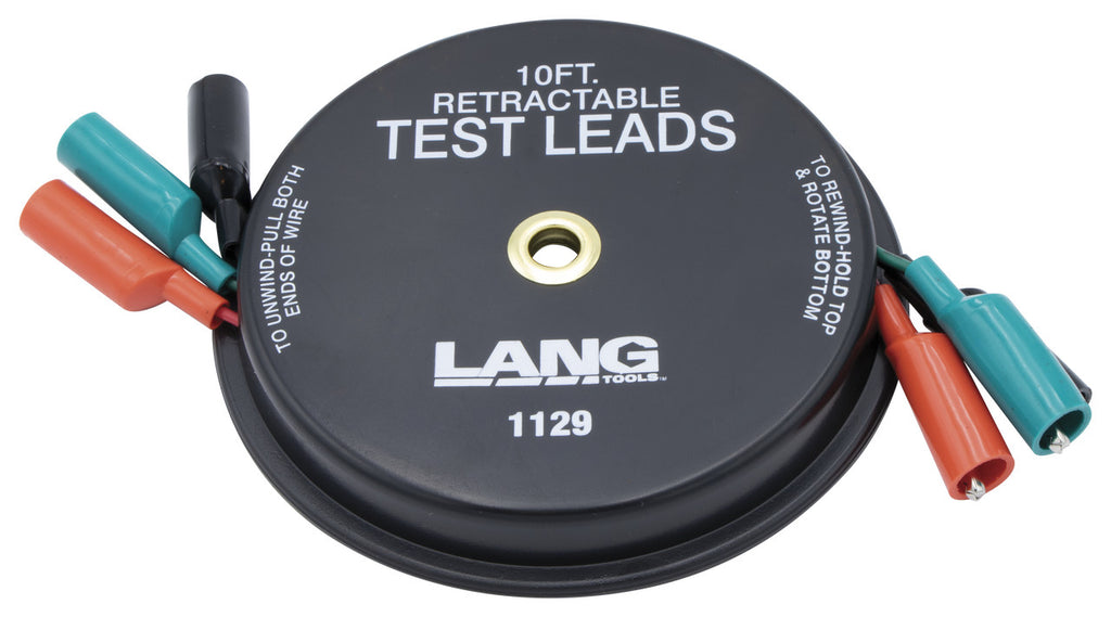 Lang Tools Test Leads Retractable 3 Leads x 10ft