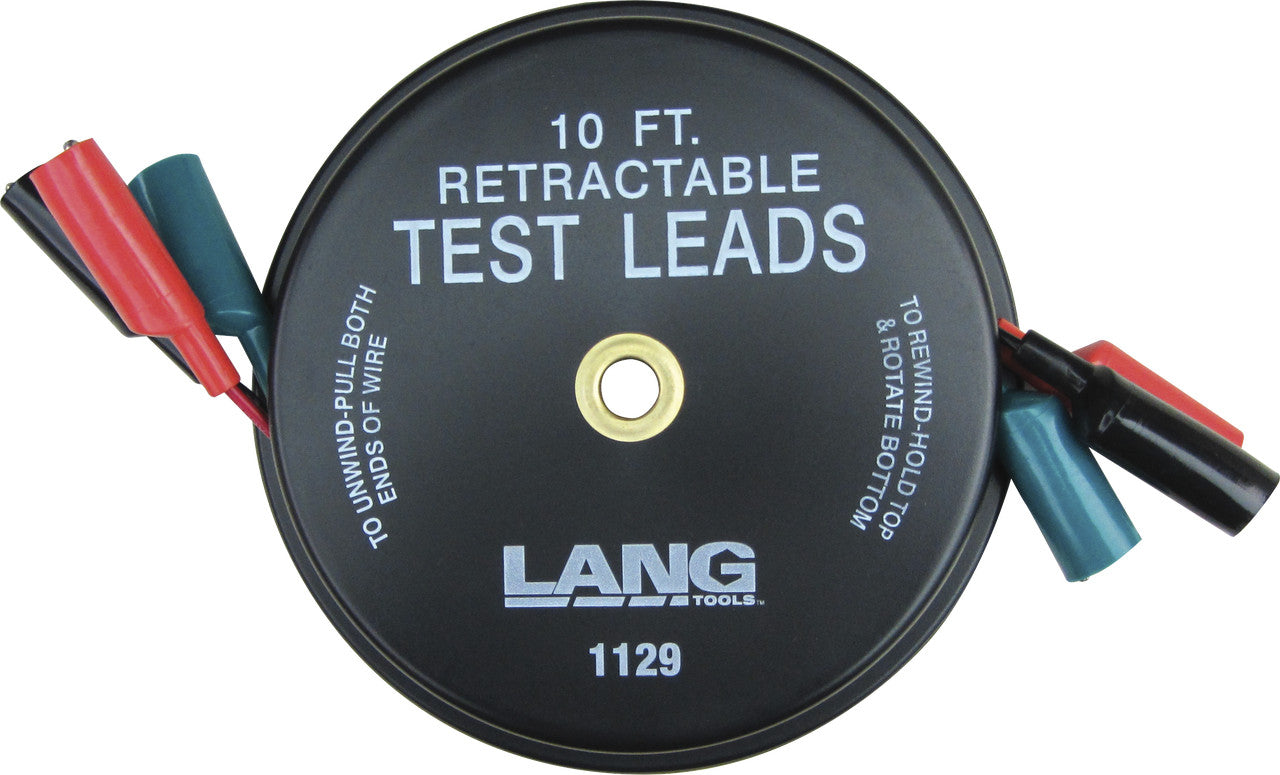 Lang Tools Test Leads Retractable 3 Leads x 10ft