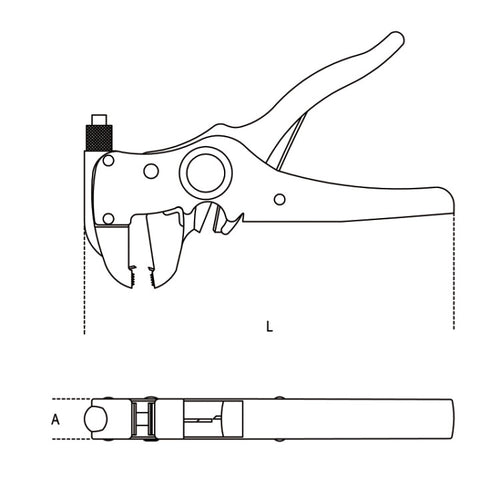 Beta Front Wire Stripping Plier
