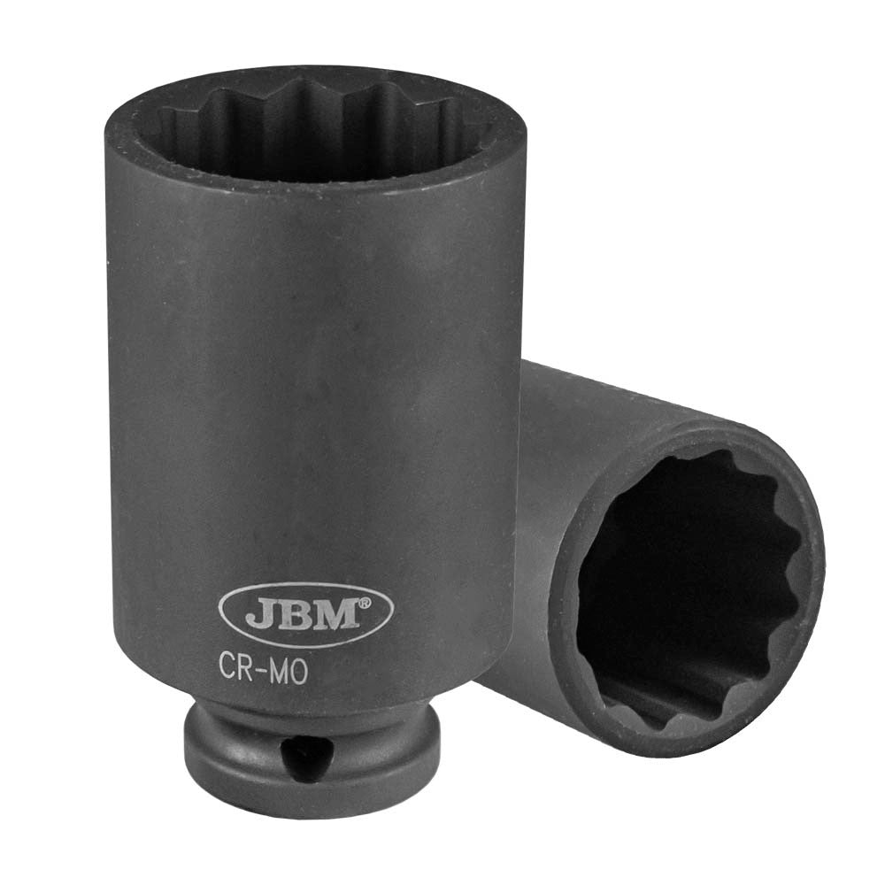 JBM Tools 1/2 Dr Hub Nut Impact Socket XZN 36mm