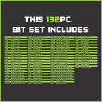GripEdge 132pc RPT Multi-Bit Set