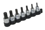 Lisle Hex SAE Bit Socket Set 3/8 Drive