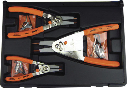 Lang Tools 3pc Circlip Plier Set Boxed