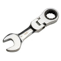 JBM Tools Mini Articulated Combination Ratcheting Wrench - 12mm