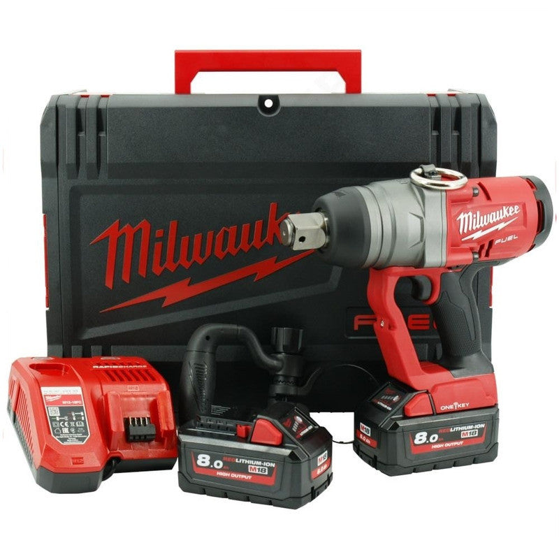 Milwaukee M18 One-Key 1in Dr High Torque Impact Wrench - Kit