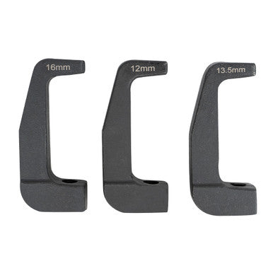 JBM Tools Adaptor Set 3pc for Pneumatic Injector Puller (54186)