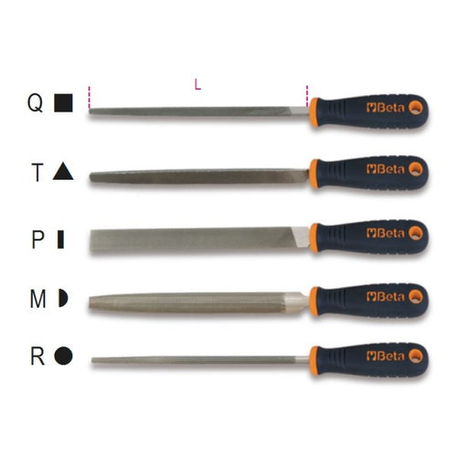 Beta Bastard Cut SINGLE File 10in Sq