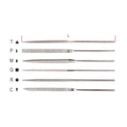 Beta Single Diamond Needle File - P