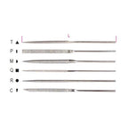 Beta Single Diamond Needle File - P