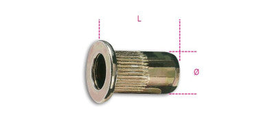 Beta Steel Thread Rivets for Rivet Pliers M5