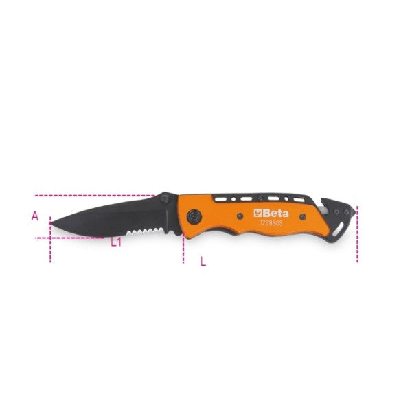 Beta Car Service Knife