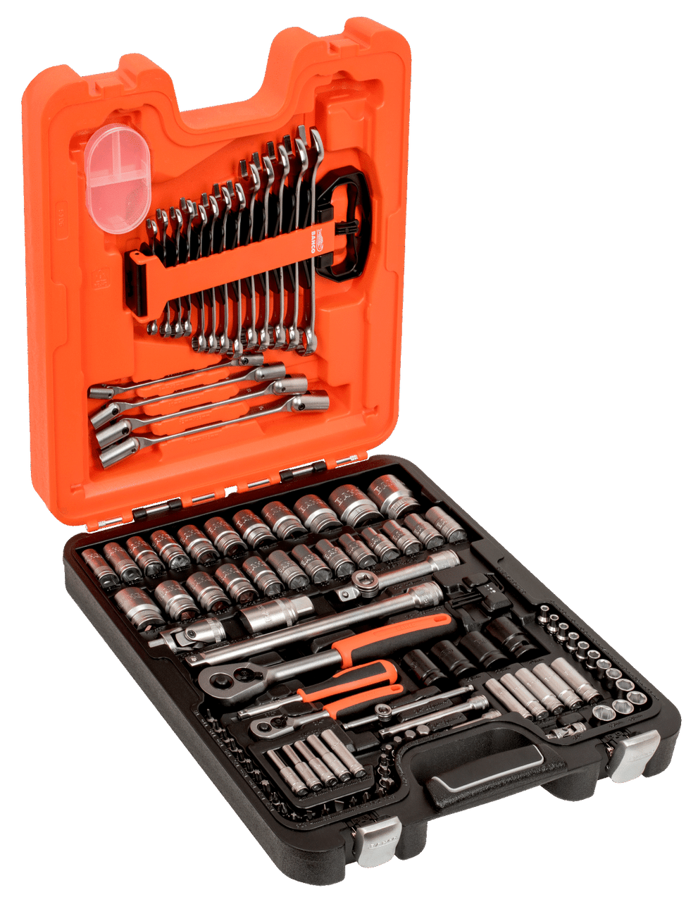 Bahco 1/4in & 1/2in Drive Socket & Combination Spanner Set