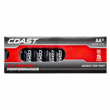 Coast Extreme Performance AA Batteries 10pcs