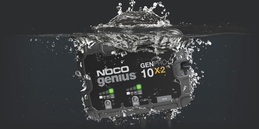 Noco Genpro10x2 12V 2-Bank 20Amp On-Board Battery Charger