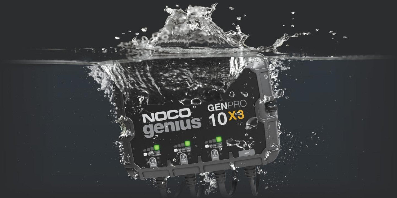 Noco Genpro 10x2 12V 3-Bank 30 Amp On-Board Battery Charger