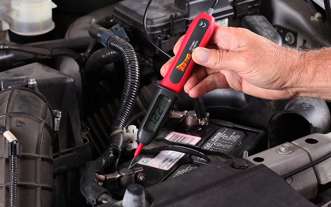 Power Probe DC Volt Meter