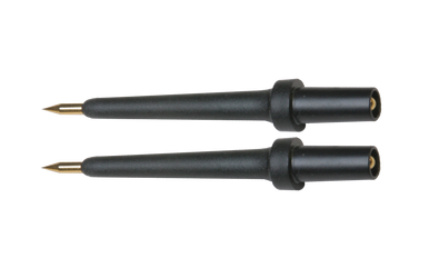 Power Probe 4mm Banana Jack 3in Tip Black - 2 Pack