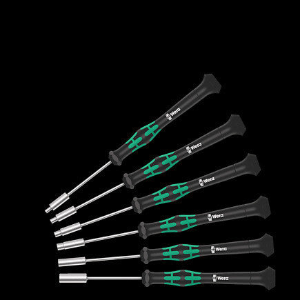 Wera Tools 6pc Kraftform Micro Hex Nut Driver Set