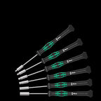 Wera Tools 6pc Kraftform Micro Hex Nut Driver Set