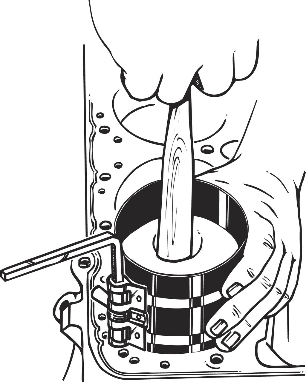 Lisle Diesel Piston Ring Compressor
