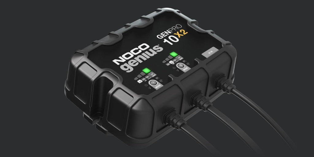 Noco Genpro10x2 12V 2-Bank 20Amp On-Board Battery Charger