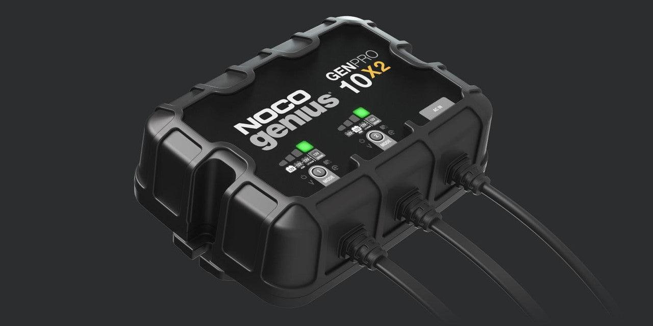 Noco Genpro10x2 12V 2-Bank 20Amp On-Board Battery Charger