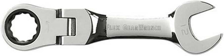 Gearwrench Stubby Flex-Head Comb Ratcheting Wrench 12mm