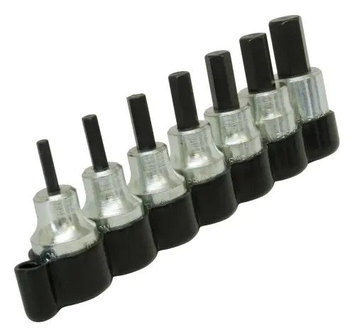 Lisle Hex Bit Socket Set 3/8 Drive 3-10mm