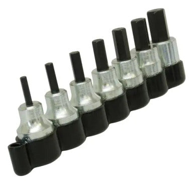 Lisle Hex Bit Socket Set 3/8 Drive 3-10mm