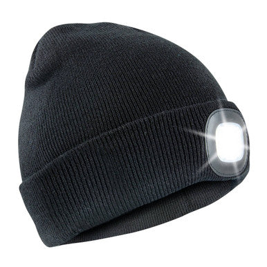Coast LED Super Bright Light USB Rechargeable Touch Beanie