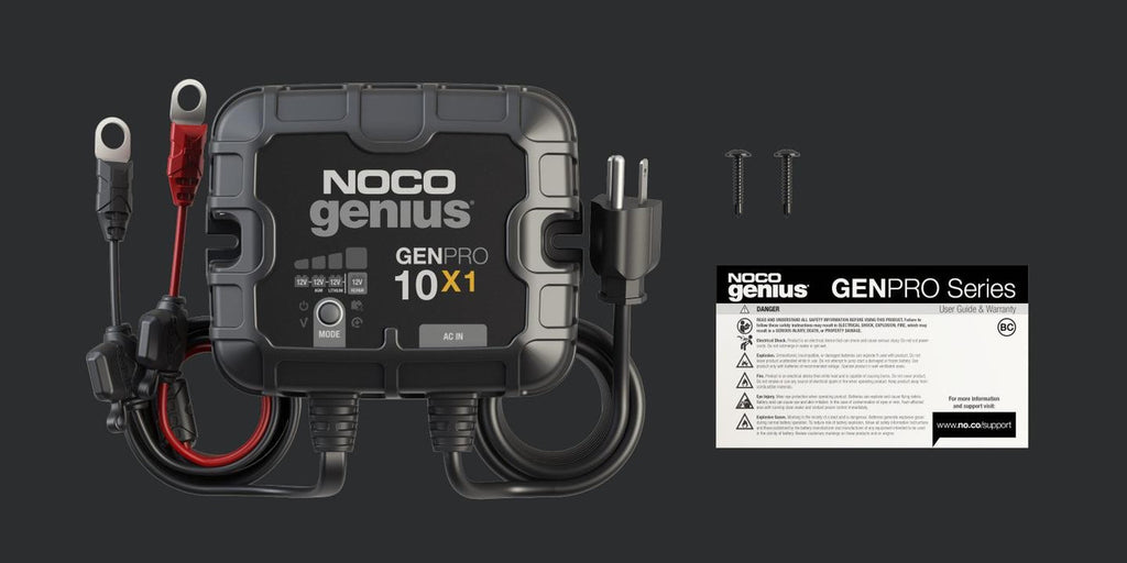 Noco Genpro10x1 12V 1-Bank 10 Amp On-Board Battery Charger