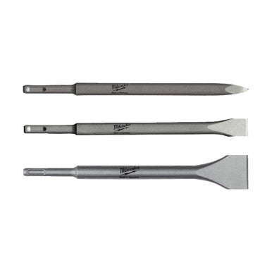 Milwaukee SDS + Masonry Hammer Drill Set 3pc 4932430001
