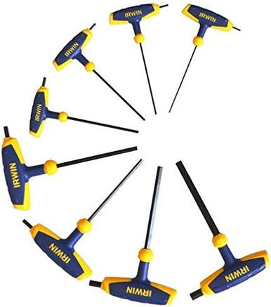 Irwin T-Handle Hex Key 8pc Set