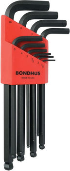Bondhus 10pc Ball-End Hex Key 1.5-10mm Set
