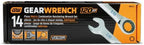 Gearwrench 120Xp Universal Spline Metric XL Combination 14pc