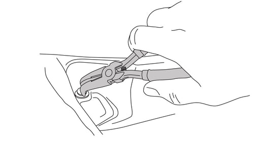 Lisle Clip Pliers 80deg