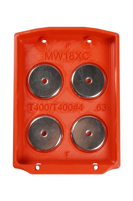 Magnetic Base For Milwaukee M18 3/4/5/6Ah XC Red