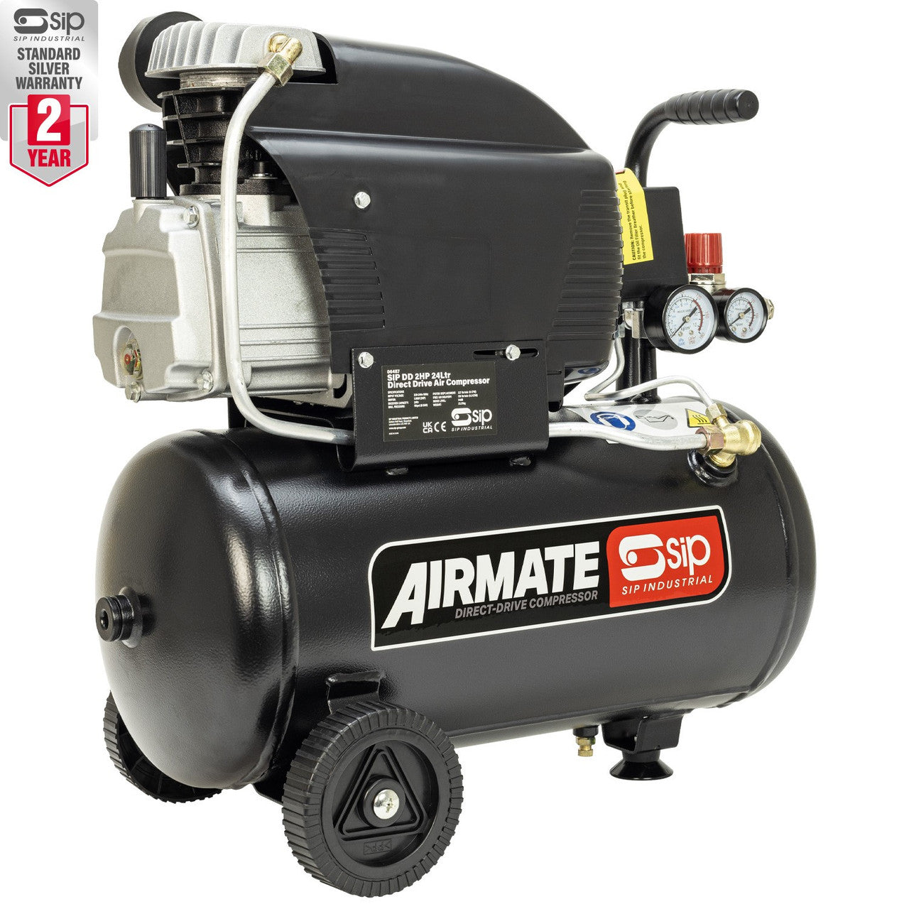 SIP RC2/24 24ltr Direct Drive Compressor