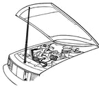 Lisle Hood Prop Telescopic