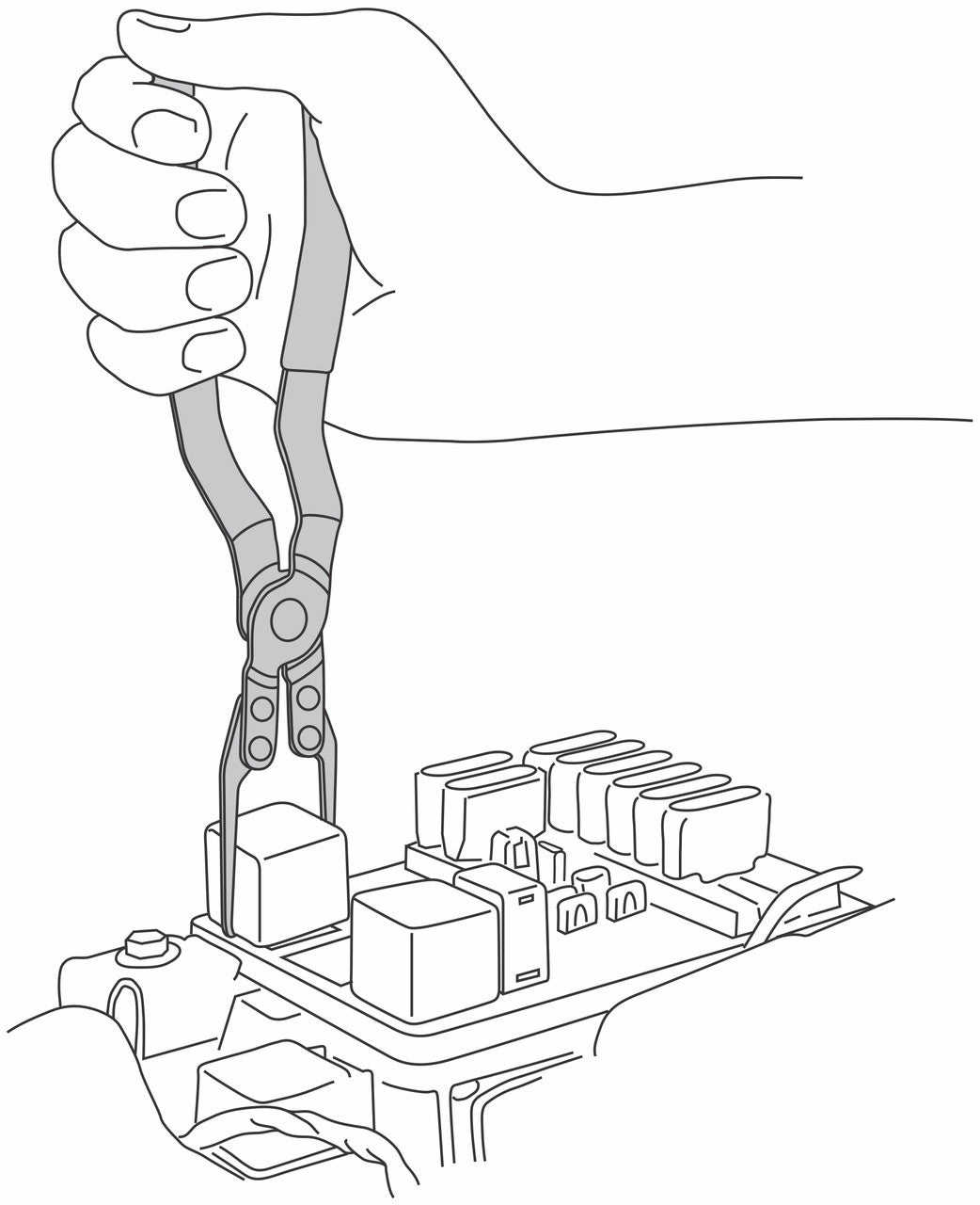 Lisle Relay Puller Pliers
