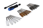 Laser Tools Wire Brush Set 20pc