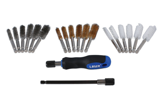 Laser Tools Wire Brush Set 20pc