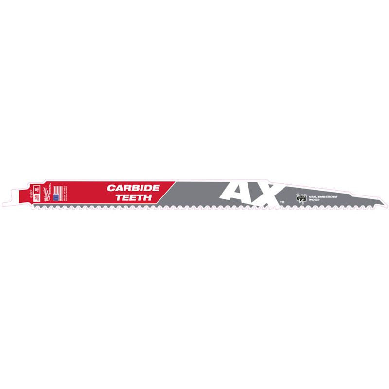 Milwaukee Sawzall Saw Blade - AX 300mm -1pc 48005227